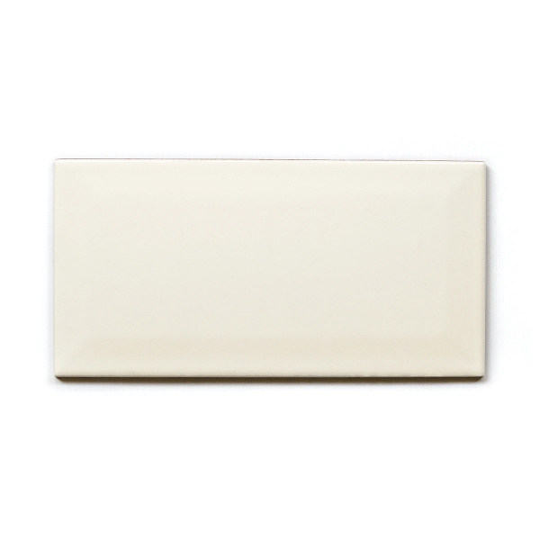 Producto - Azulejo Blanco Biselado Brillante 10x20 1m2