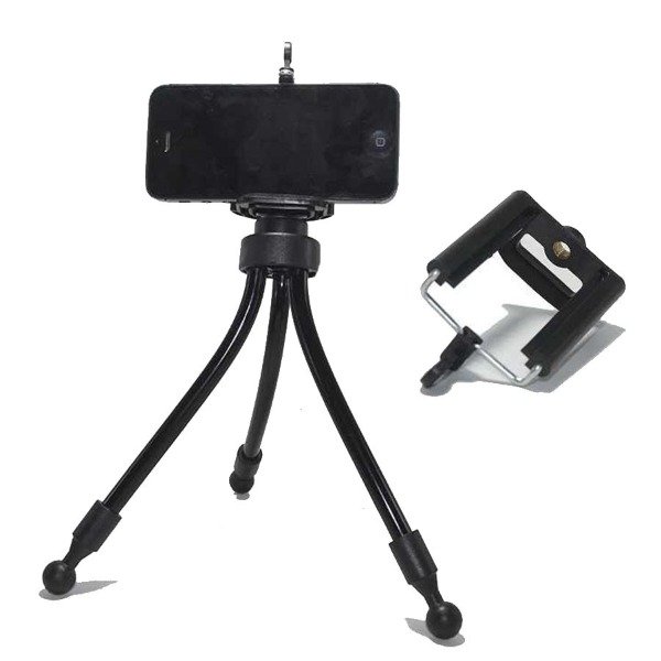 Producto - Soporte Tripode Con Agarre Para Celular Semi-Flexible Ideal Zoom TikTok