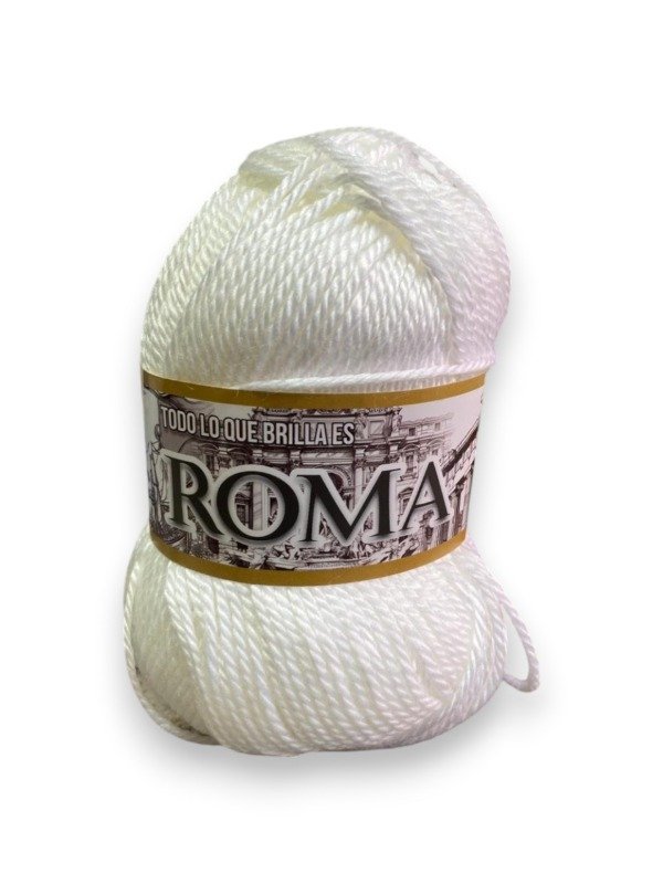 Producto - HILADO ROMA - 01 BLANCO