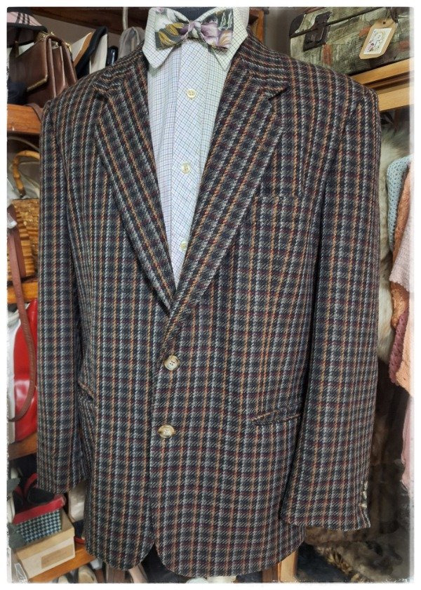 Producto - Saco a cuadros grande