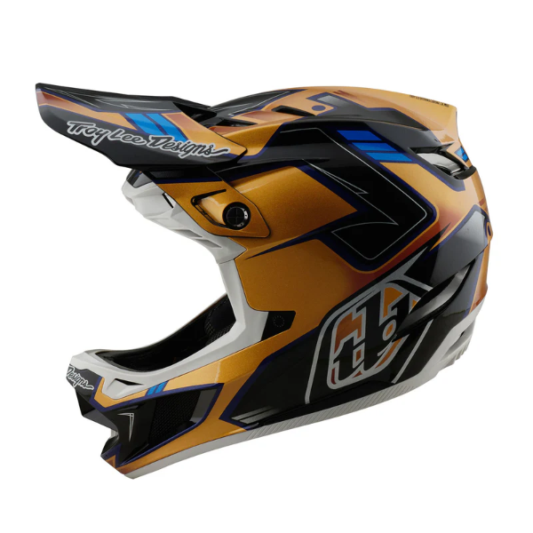 Producto - CASCO D4 COMPOSITE HELMET ROYALTY BLACK / GOLD E540 - 0