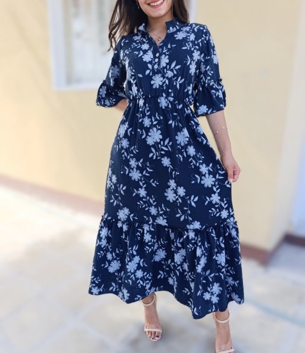 Producto - Vestido Luna (azul marino)