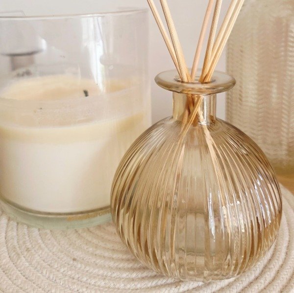 Producto - Difusor líneas redondo champagne