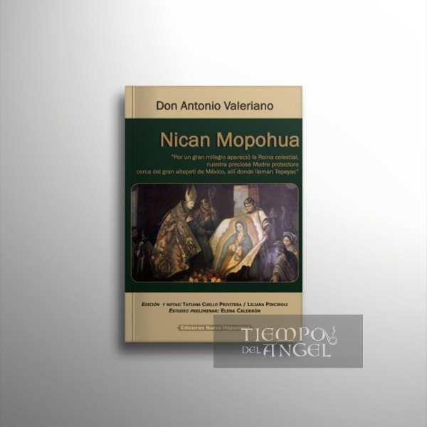Producto - NICAN MOPOHUA - RELATO TRAD.DE LAS APARICIONES DE LA VIRGEN DE GUADALUPE