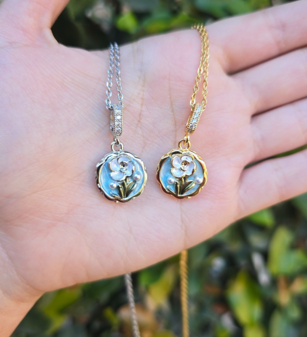 Producto - Collar flor vintage