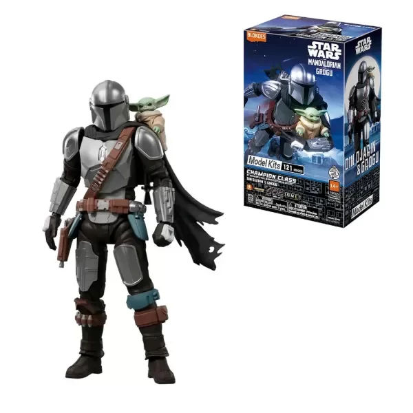 Producto - Blokees Star Wars The Mandalorian And Grogu Champion Class 05 Ver. China - 0