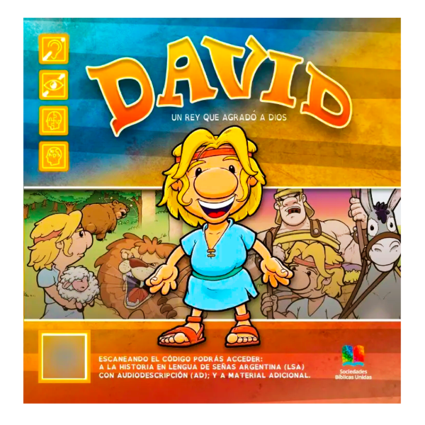 Producto - PROMO Revista Mini Con Actividades Para Niños "DAVID Un Rey Que Agradó A Dios"