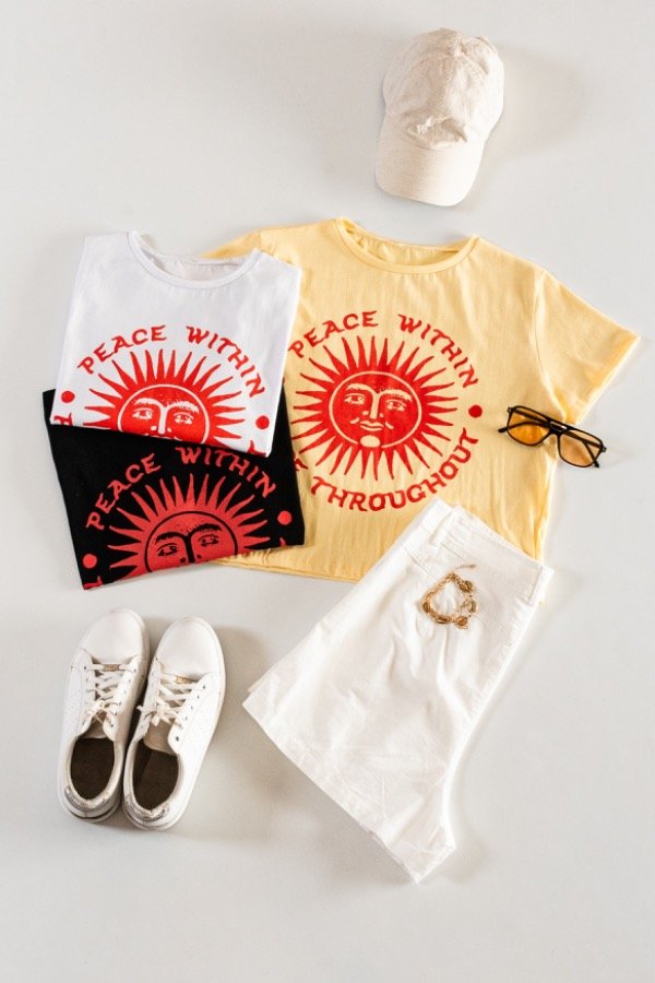 Producto - Remera "Peace within"