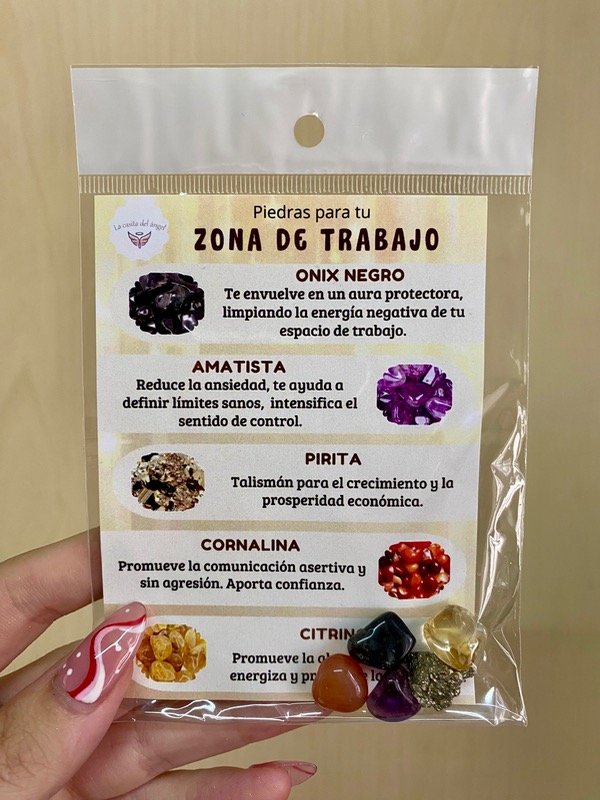 Producto - Piedras energéticas para tu Zona de Trabajo