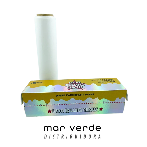 Producto - Papel rosin silver Lion Rolling Circus 15x10 cm