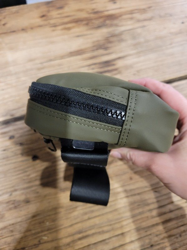 Producto - Riñonera RFID SAFE verde de neoprene - PRECIO: 23X - 2