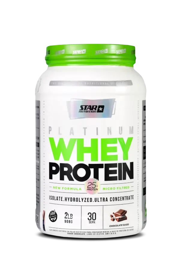 Producto - Platinum Whey Protein 2 Lb - Star Nutrition
