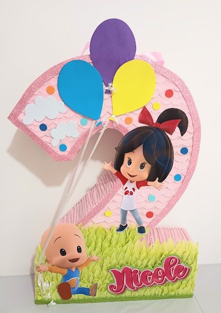 Producto - PIÑATA NUMERO CLEO Y CUQUIN