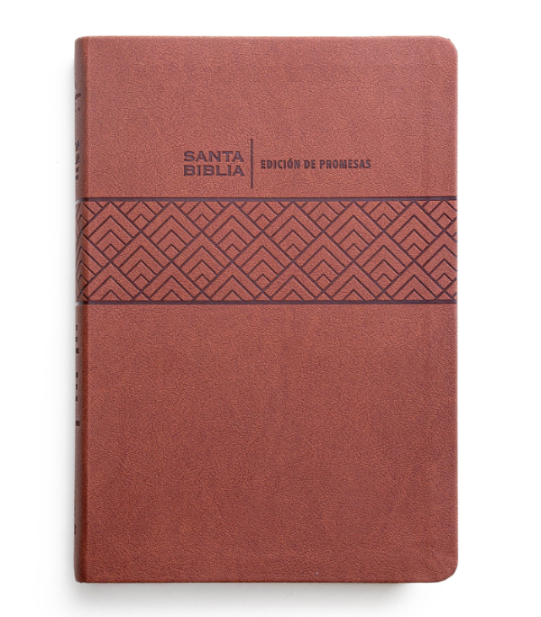 Producto - BIBLIA RVR PROMESAS LETRA GIGANTE IMITACIÓN PIEL MARRÓN