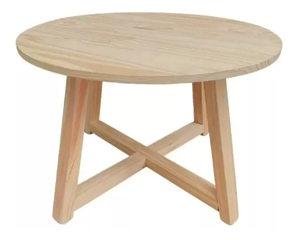 Producto - Mesa Ratona Gervasoni Linea Nórdica Madera 50cm