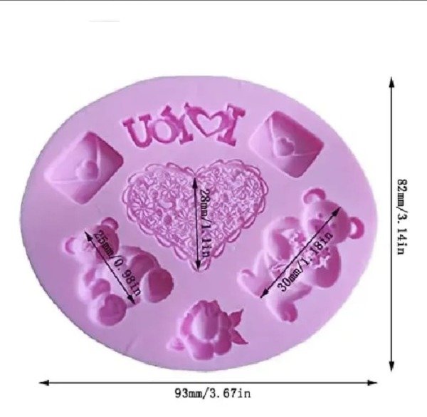 Producto - Osos, Sobres, Carta, Corazón - 1