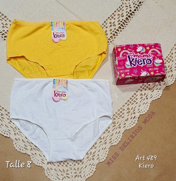 Producto - Pack X2 Bombachas de Nena Kiero 489