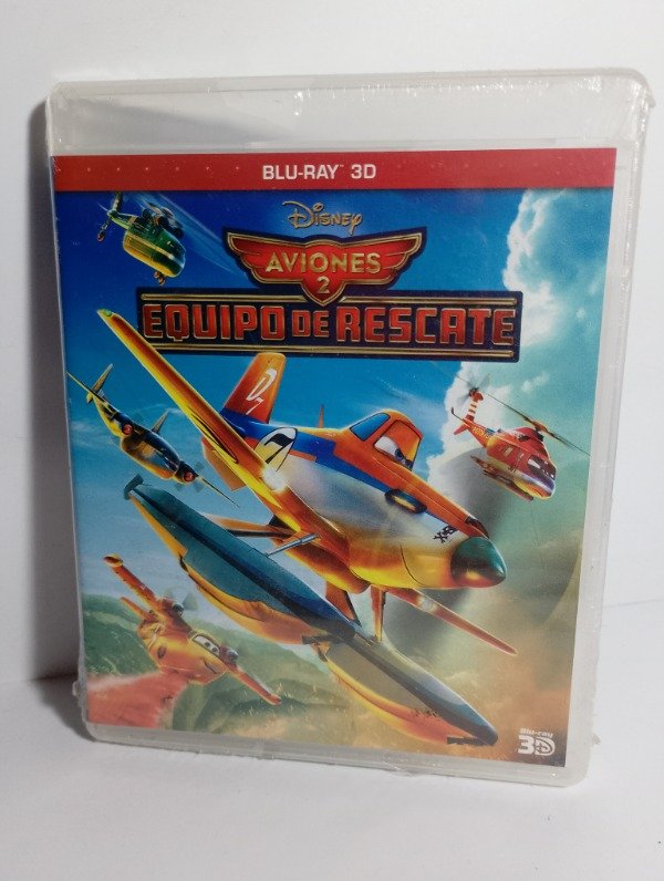 Producto - Aviones 2 Equipo de Rescate (2014) - Blu-ray - 0