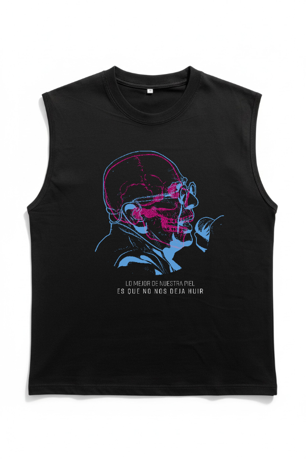 Producto - Remera Sin Mangas Negra - Espejismo