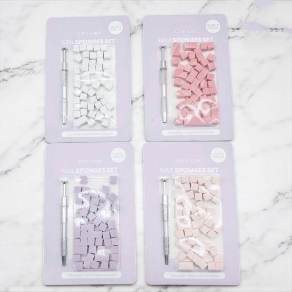 Producto - City Girl Esponjitas + Pinza
