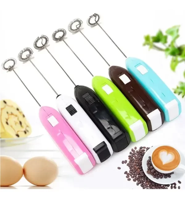 Producto - Batidor Eléctrico De Café Leche Espuma Tragos Cremas A Pilas