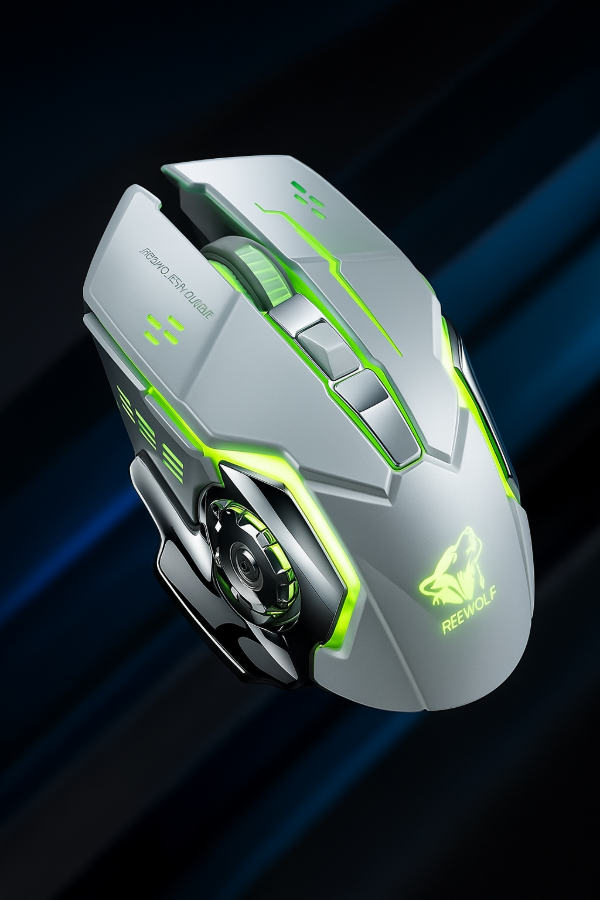 Producto - Mouse Inalámbrico Q13B BT + USB Recargable