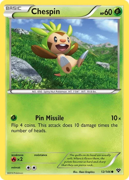 Producto - Chespin - 12/146 - XY Base