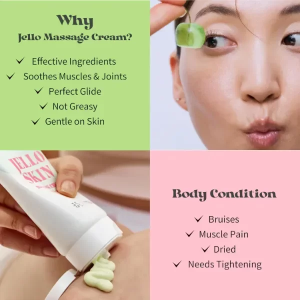 Producto - Beauty of Joseon Jelloskin Massage Cream for Face and Body 200ml - 4