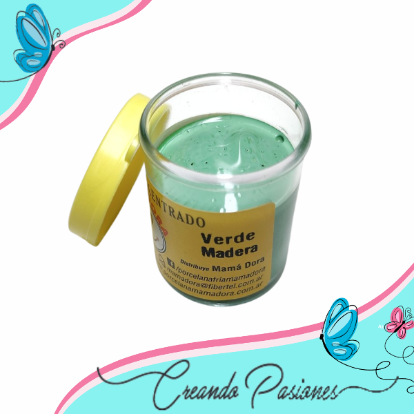 Producto - Pigmento Color Verde Madera