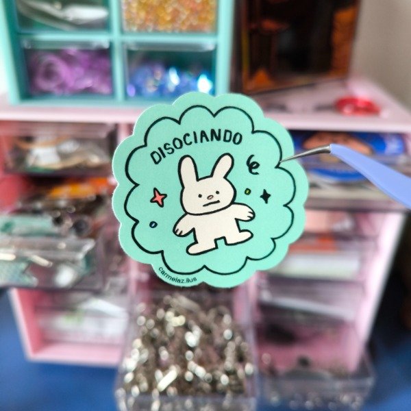 Producto - Sticker vinilo- Disociando