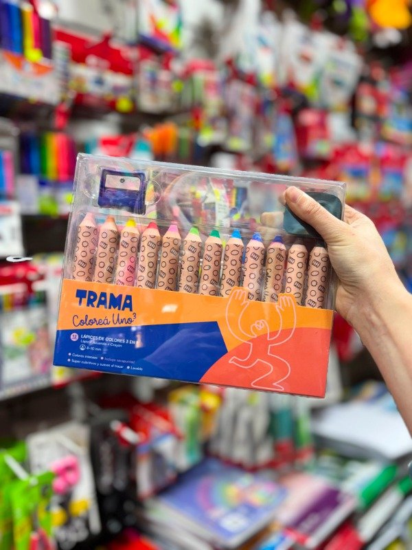 Producto - Lápices de colores Jumbo de Trama