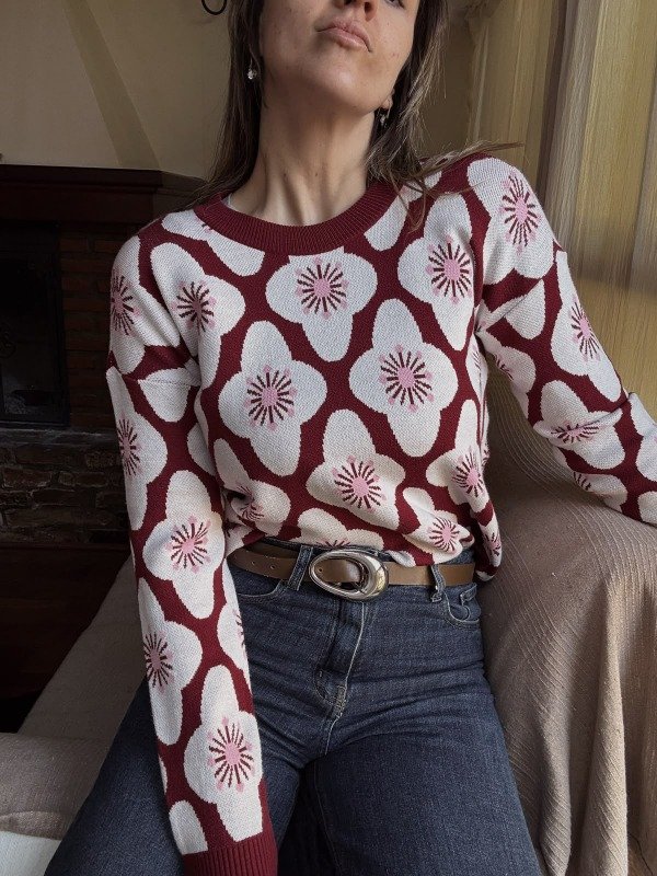Producto - Sweater bremer flores