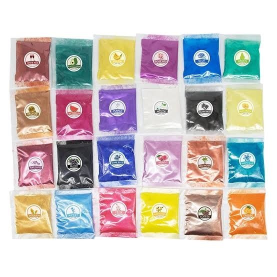 Producto - Mica en polvo pigmento metalizado en sobre
