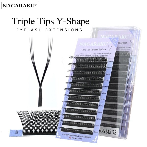 Producto - Pestañas Nagaraku triple YY 0.07D mix