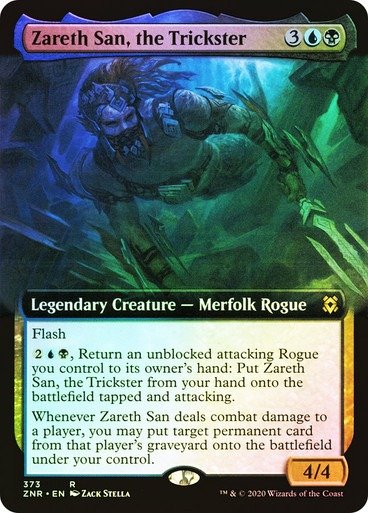 Producto - Zareth San, the Trickster (Extended Art Foil)