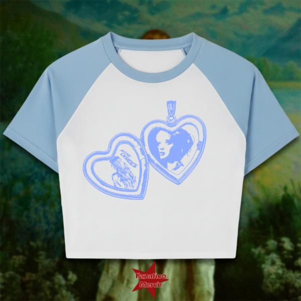 Baby Tee Bicolor - No Me Olvides II