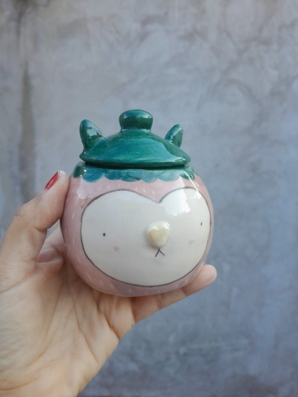 Producto - Cuenco con tapa- Animalito