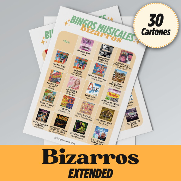 Producto - BIZARROS (Version Extended - 30 Cartones)