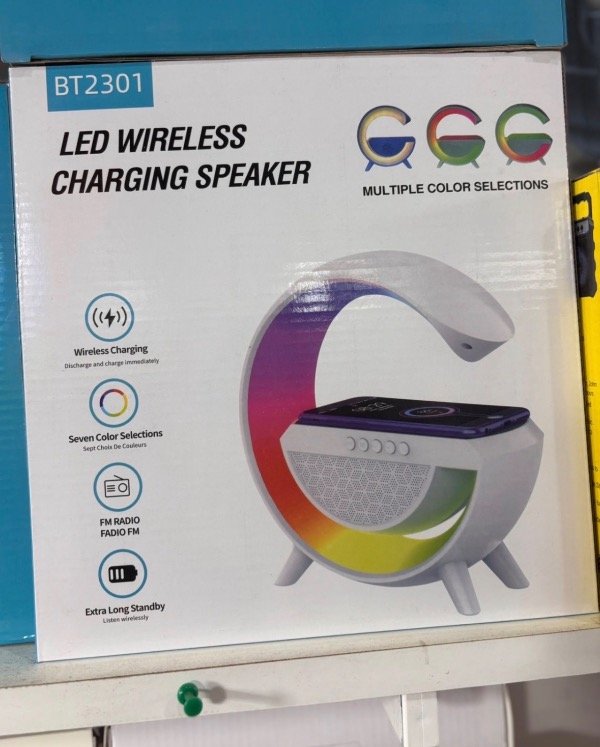 Producto - PARLANTE CARGADOR INALÁMBRICO CON LUZ-mínimo mayorista 3