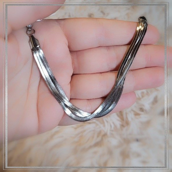 Producto - Pulsera chata triple