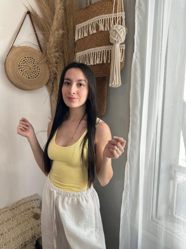 Producto - Musculosa Kayla Amarilla