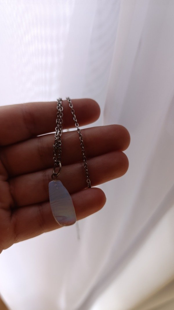 Producto - Cadena con dije piedra de la luna