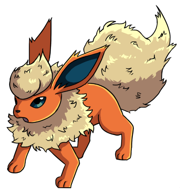 Producto - Sticker Flareon - Pokémon