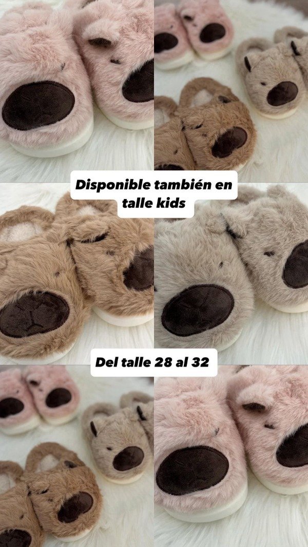 Producto - Pantuflas Capibara Kid's