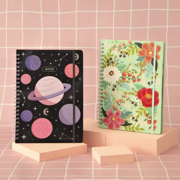 Producto - Cuadernos Anillados A4 Grandes - TAPA DURA ESOTÉRICA