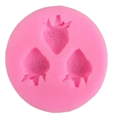 Producto - Molde De Silicona Mini Frutillas