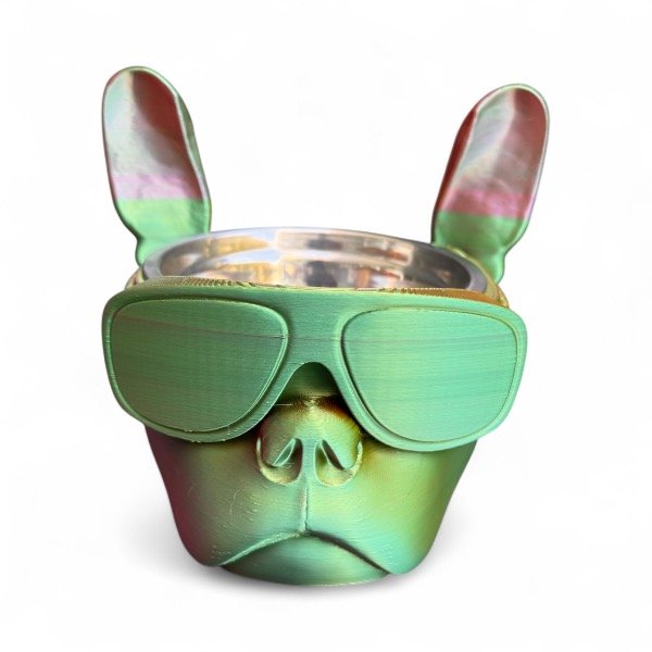 Producto - Comedero bulldog tornasolado