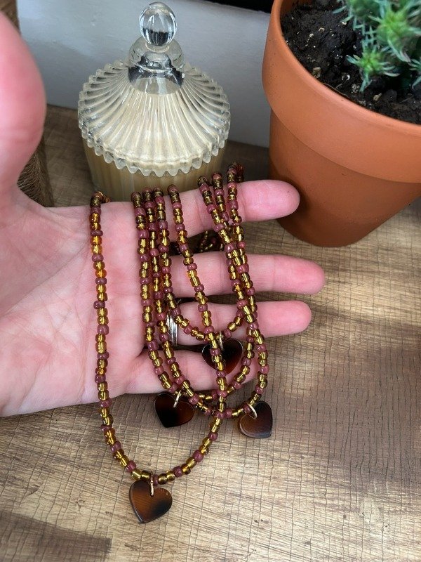 Producto - Collar CUORE carey