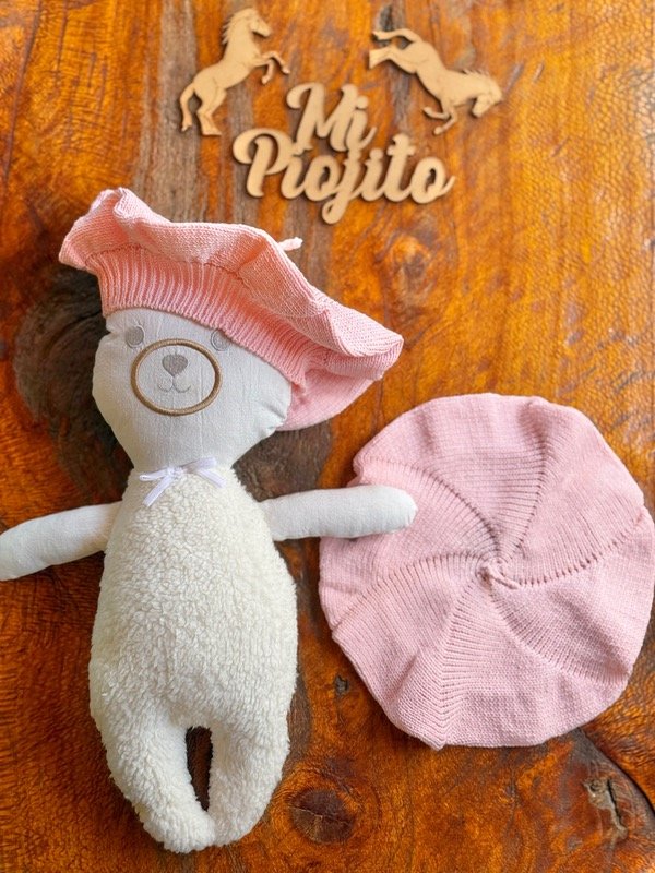 Producto - Boina Hilo Rosa Bebé