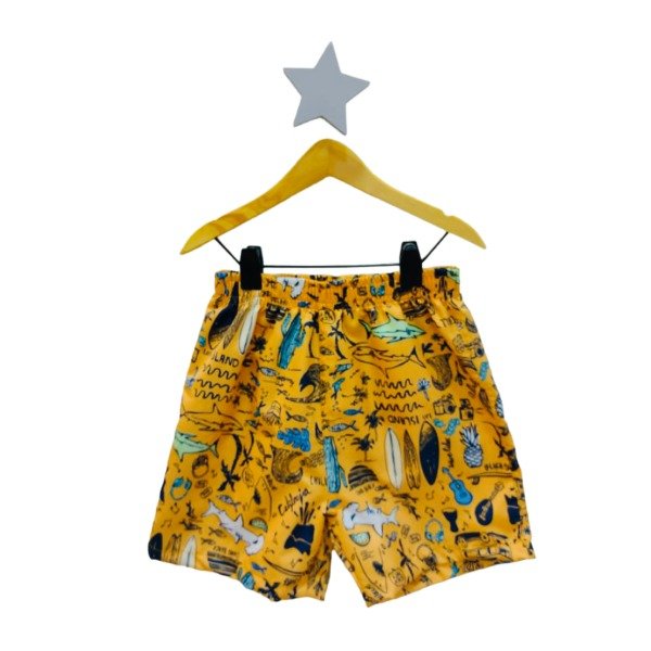 Producto - Short de Baño Naranja